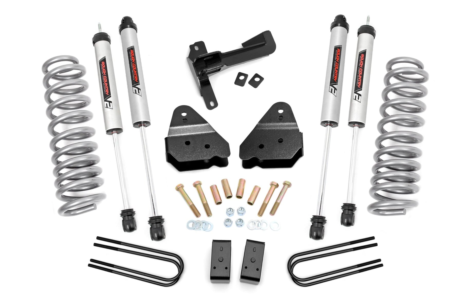 3 Inch Lift Kit V2 Front Diesel Coils Ford F-250 Super Duty 4WD (17-22) Rough Country