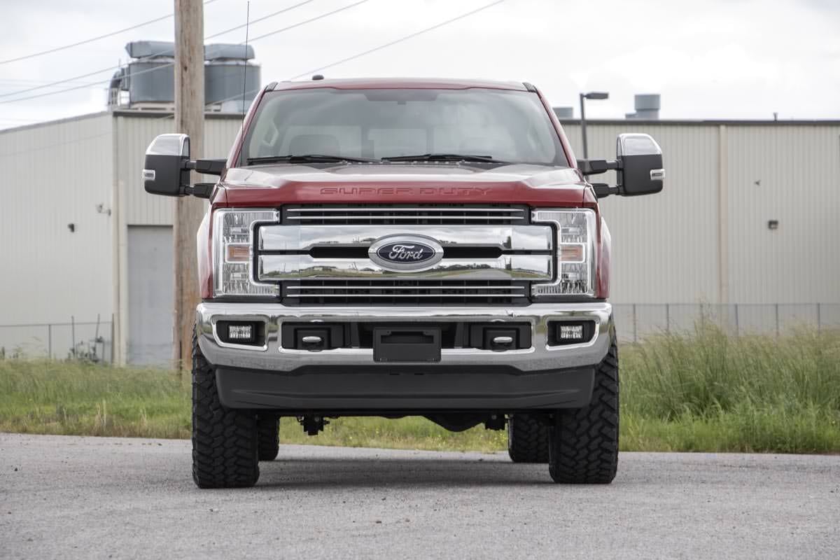 3 Inch Lift Kit V2 Front Diesel Coils Ford F-250 Super Duty 4WD (17-22) Rough Country-4