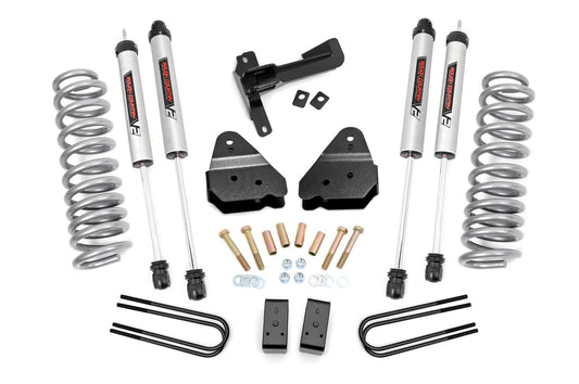 3 Inch Lift Kit V2 Front Gas Coils Ford F-250 Super Duty 4WD (17-22) Rough Country