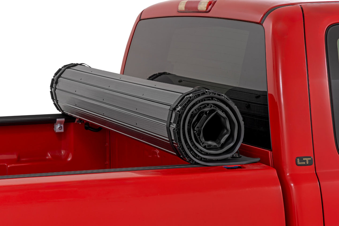 Hard Roll Up Bed Cover 6 Foot 7 Inch Bed Silverado/Sierra 1500 (00-06 & Classic) Rough Country-3