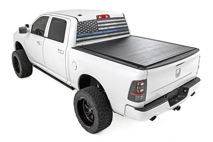 Hard Roll Up Bed Cover 5 Foot 7 Inch Bed Ram 1500 (09-18)/2500 (09-26) Rough Country-2