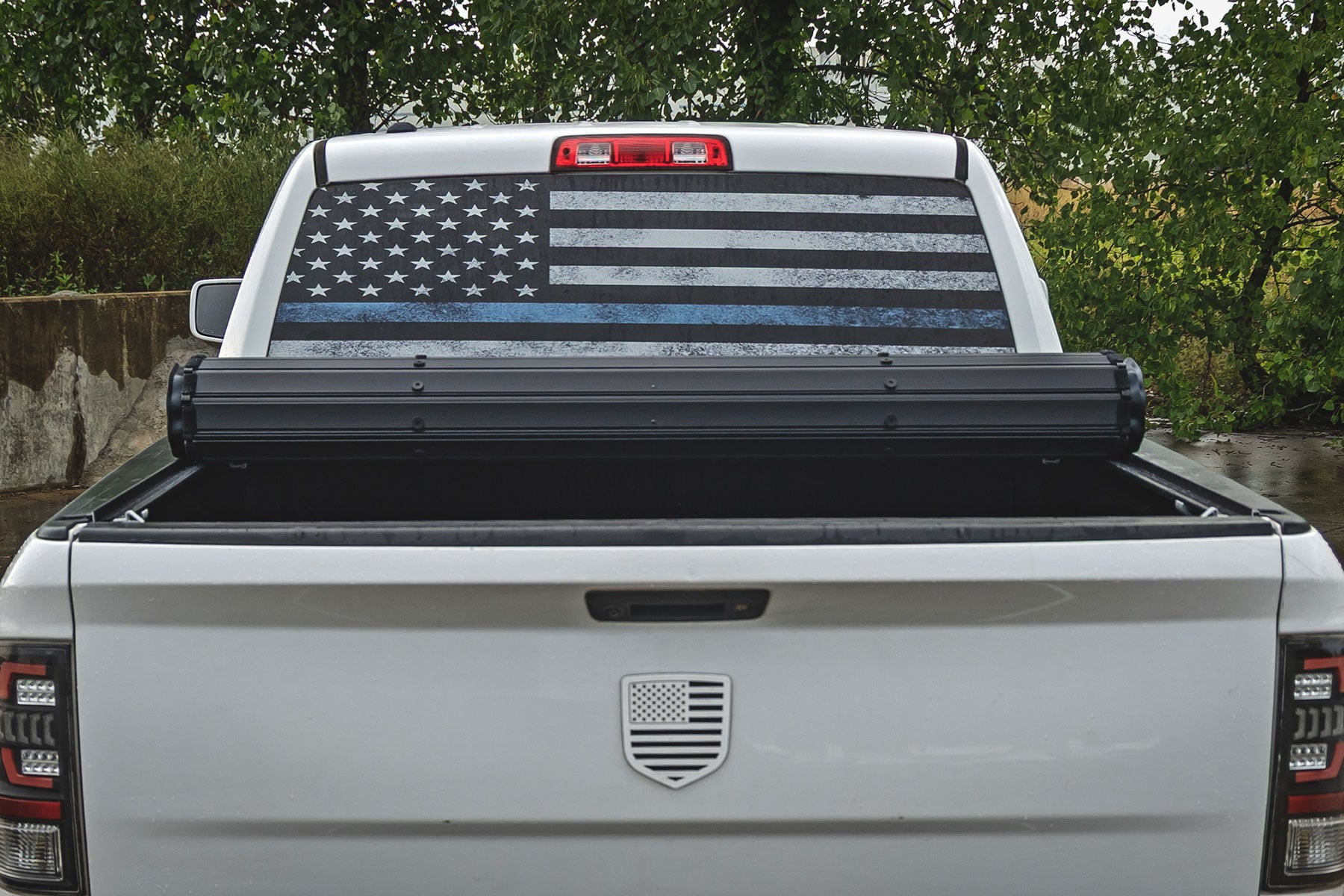 Hard Roll Up Bed Cover 5 Foot 7 Inch Bed Ram 1500 (09-18)/2500 (09-26) Rough Country-5