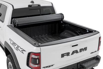 Hard Roll Up Bed Cover 5 Foot 7 Inch Bed Ram 1500 (19-26)/1500 TRX (21-24) Rough Country-1