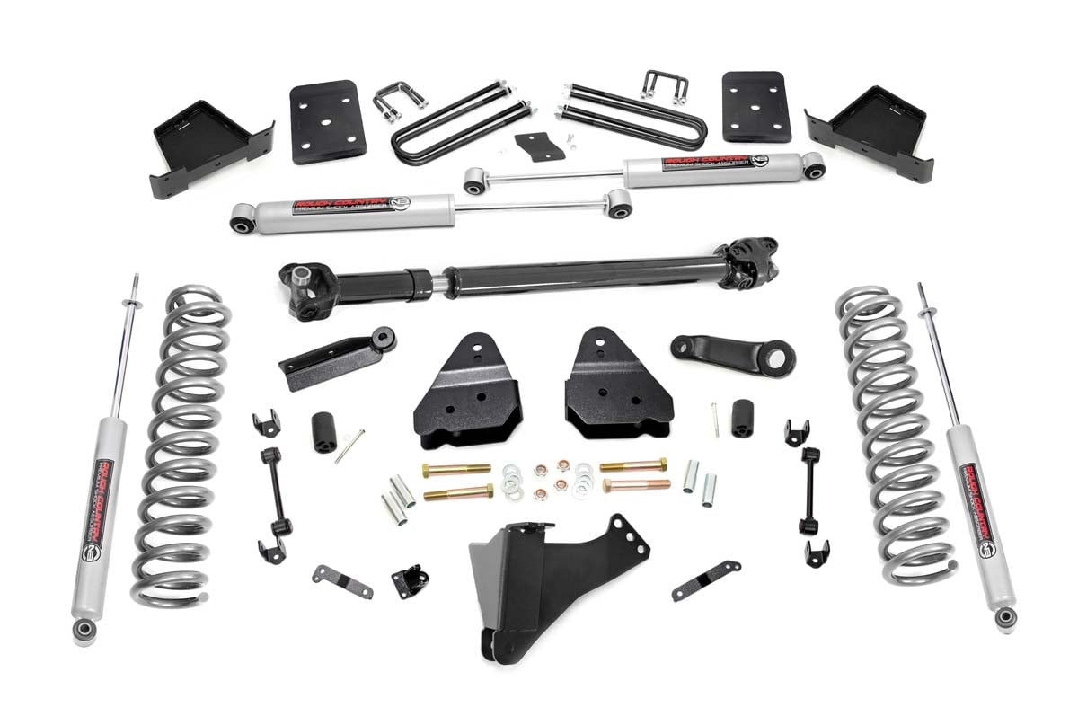 6 Inch Lift Kit | Diesel | No OVLD | D/S | Ford F-250/F-350 Super Duty (17-22) Rough Country