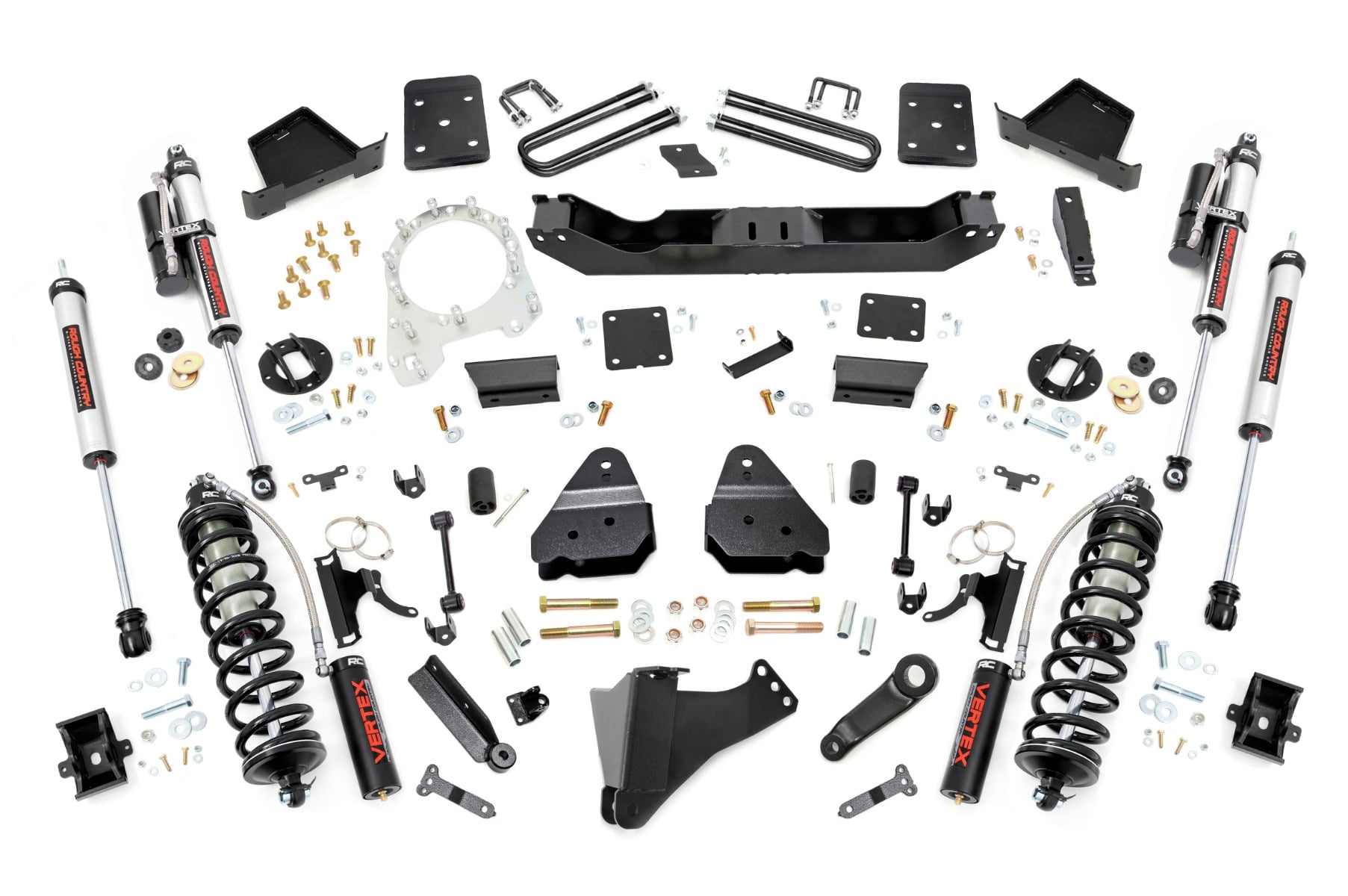 6 Inch Lift Kit Diesel OVLD C/O Vertex Ford F-250/F-350 Super Duty (17-22) Rough Country