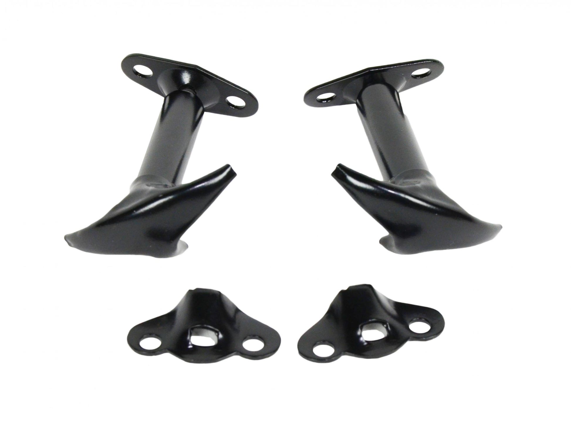 Kentrol Jeep CJ/YJ Hood Catch Pair 55-95 CJ and Wrangler YJ Powdercoat Black Kentrol