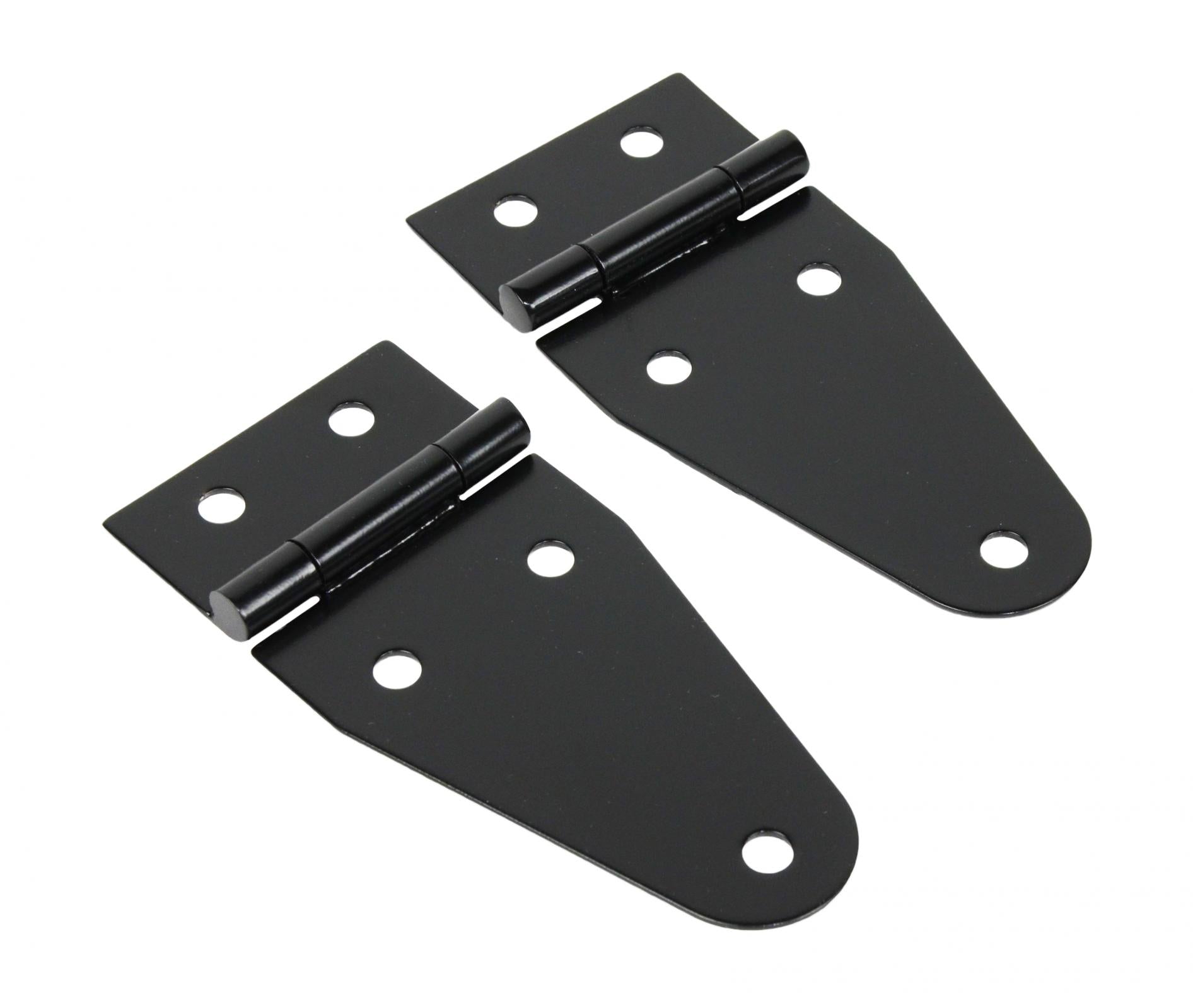 Kentrol Jeep CJ/YJ Hood Hinge Pair 55-95 CJ and Wrangler YJ Powdercoat Black Kentrol