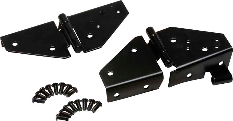 Kentrol Jeep CJ/YJ Windshield Hinge Pair 76-95 CJ and Wrangler YJ Powdercoat Black Kentrol