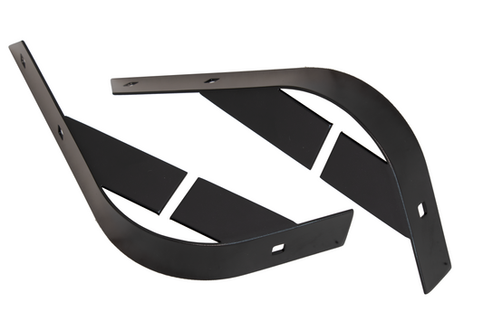 Kentrol Jeep CJ Rear Body Guard For 55-86 Jeep CJ Black Powder Coated Stainless Kentrol