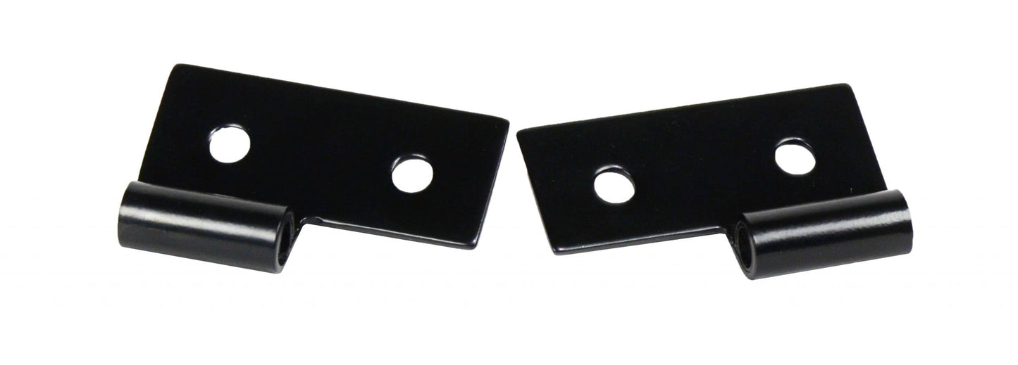 Kentrol JEEP CJ/YJ/TJ Lower Door Hinge Pair 76-06 CJ and Wrangler YJ/TJ Powdercoat Black Kentrol