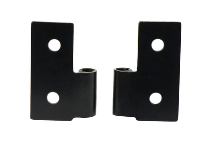 JEEP CJ/YJ/TJ Lower Door Hinge Pair 76-06 CJ and Wrangler YJ/TJ Powdercoat Black Kentrol-3