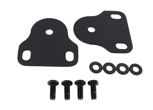 Kentrol Jeep CJ/YJ Interior Windshield Brackets Pair 76-95 CJ and Wrangler YJ Powdercoat Black Kentrol