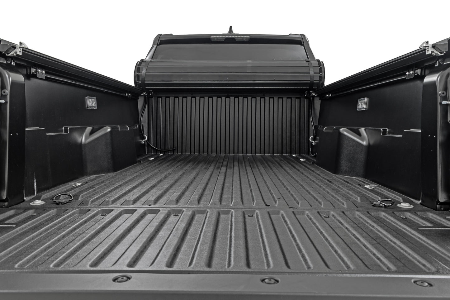 Hard Roll Up Bed Cover 6 Foot Bed Toyota Tacoma 2WD/4WD (2024-2026) Rough Country-3