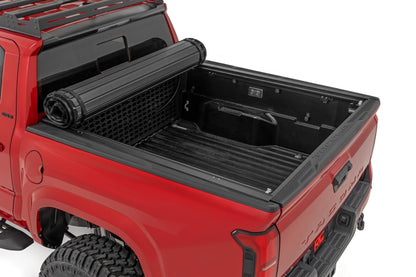 Hard Roll Up Bed Cover 5 Foot Bed Toyota Tacoma 2WD/4WD (2024-2026) Rough Country-1