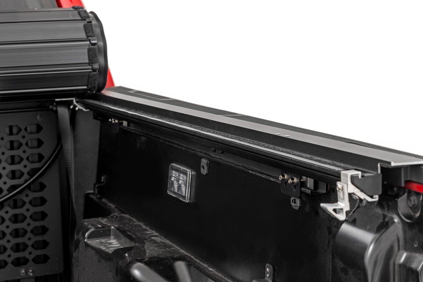 Hard Roll Up Bed Cover 5 Foot Bed Toyota Tacoma 2WD/4WD (2024-2026) Rough Country-4