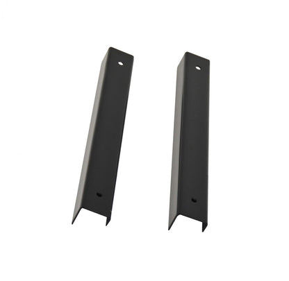 Jeep CJ5 Entry Guards Pair 55-83 CJ5 Powdercoat Black Kentrol-1