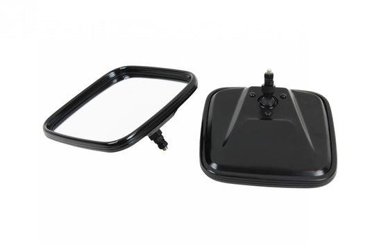 Jeep CJ Mirror Kit Pair 55-86 CJ Powdercoat Black Kentrol-1