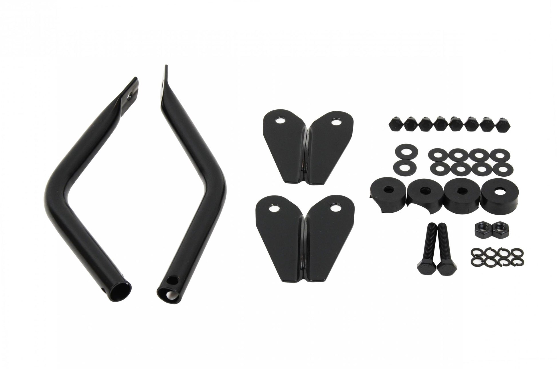 Kentrol Jeep CJ Mirror Kit Pair 55-86 CJ Powdercoat Black Kentrol