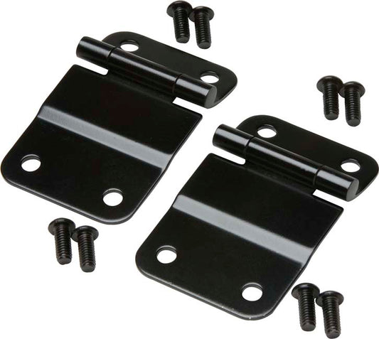 Kentrol Jeep CJ Tailgate Hinge Pair 76-86 CJ7 Powdercoat Black Kentrol