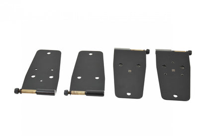 Jeep CJ/YJ Hardtop Door Hinge Set 4 Pieces 76-93 CJ and Wrangler YJ Powdercoat Black Kentrol-2