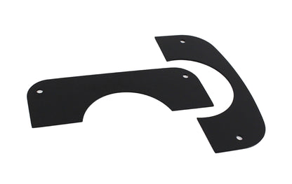 Jeep CJ Column Cover 76-86 CJ Powdercoat Black Kentrol-2
