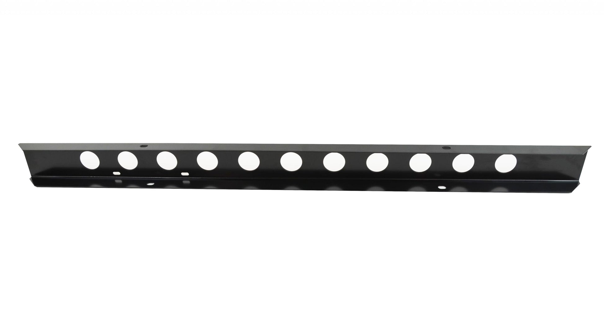 Kentrol Jeep CJ 54 Inch Front Bumper with holes 45-86 CJ Powdercoat Black Kentrol