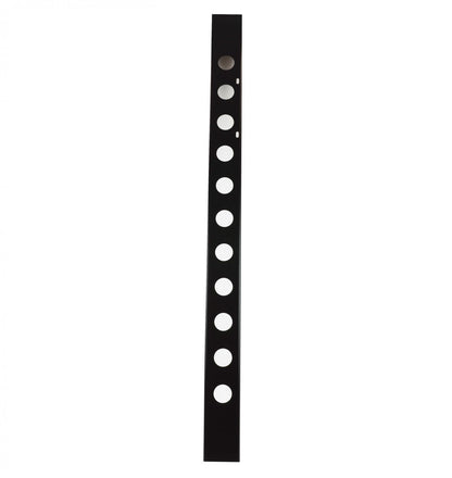 Jeep CJ 54 Inch Front Bumper with holes 45-86 CJ Powdercoat Black Kentrol-4