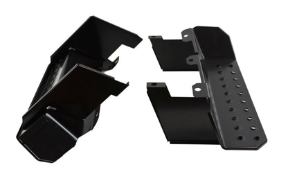 Jeep CJ7/YJ Side Steps Pair 76-95 CJ7 Wrangler YJ Powdercoat Black Kentrol-3