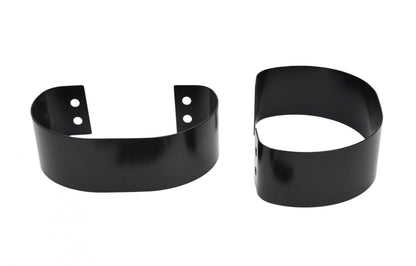 Jeep CJ/YJ Bumperettes Pair 76-95 CJ and Wrangler YJ Powdercoat Black Kentrol-1