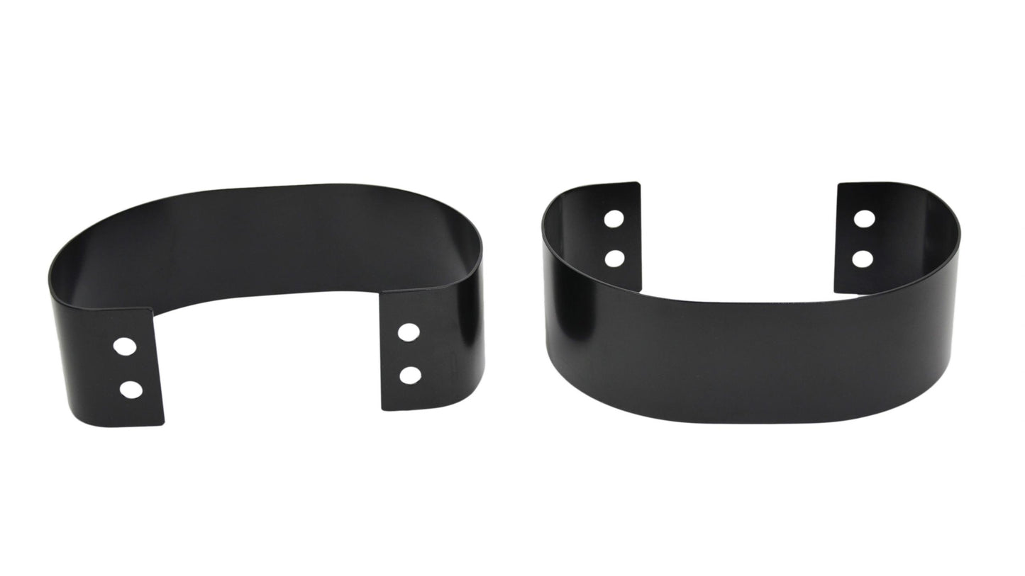 Kentrol Jeep CJ/YJ Bumperettes Pair 76-95 CJ and Wrangler YJ Powdercoat Black Kentrol