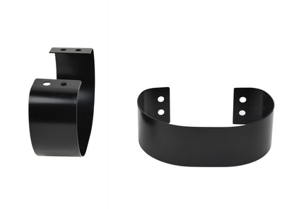 Jeep CJ/YJ Bumperettes Pair 76-95 CJ and Wrangler YJ Powdercoat Black Kentrol-4