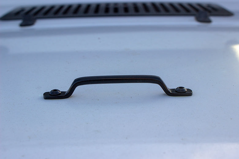 Kentrol Jeep YJ Windshield Tie Down Kit 87-95 Wrangler TJ Powdercoat Black Kentrol