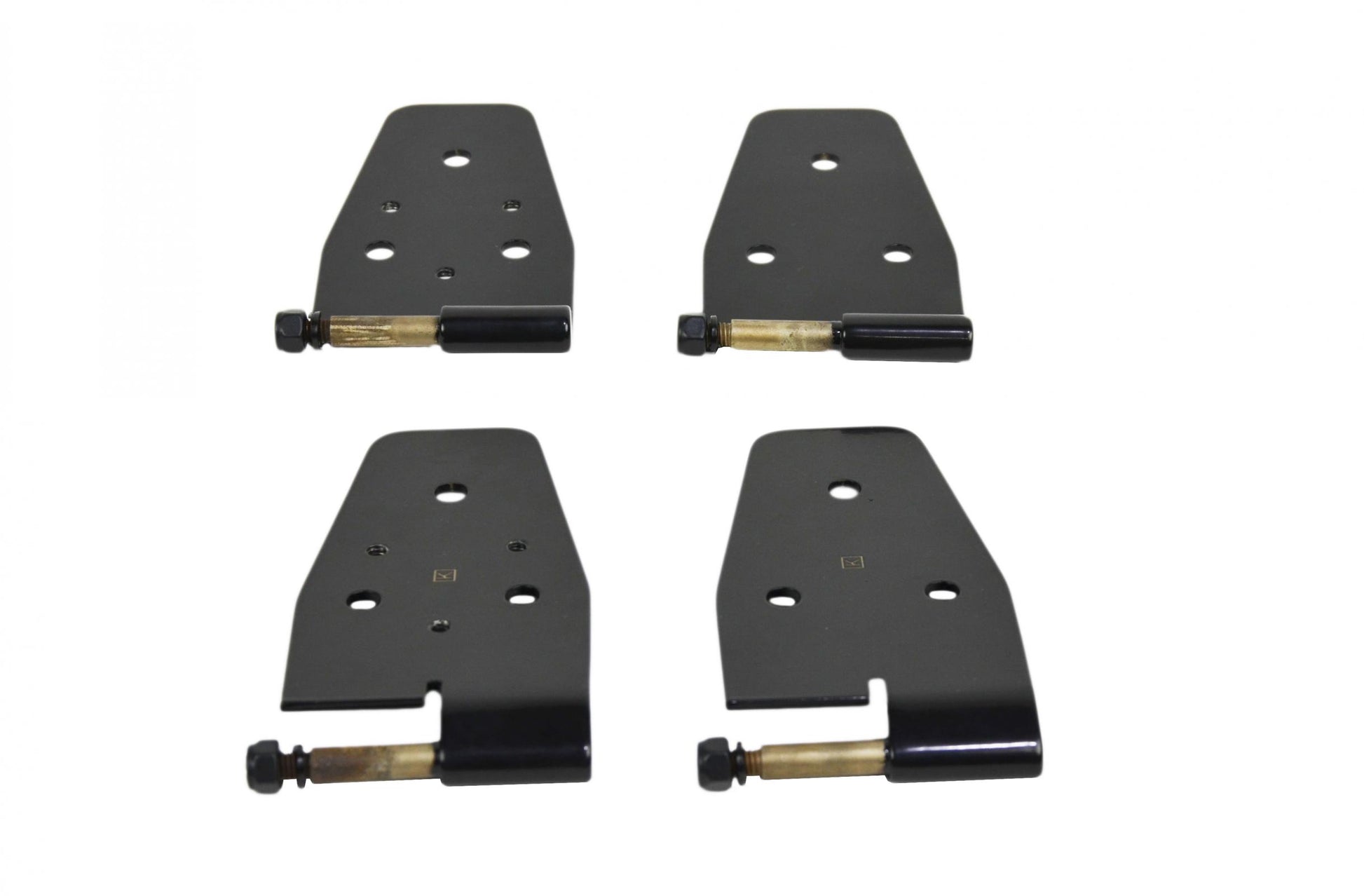 Kentrol Jeep YJ Door Hinge Set 4 Pieces 87-95 Wrangler TJ Powdercoat Black Kentrol