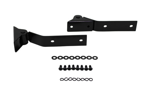 Kentrol Jeep YJ Tailgate Hinge Pair 87-95 Wrangler TJ Powdercoat Black Kentrol