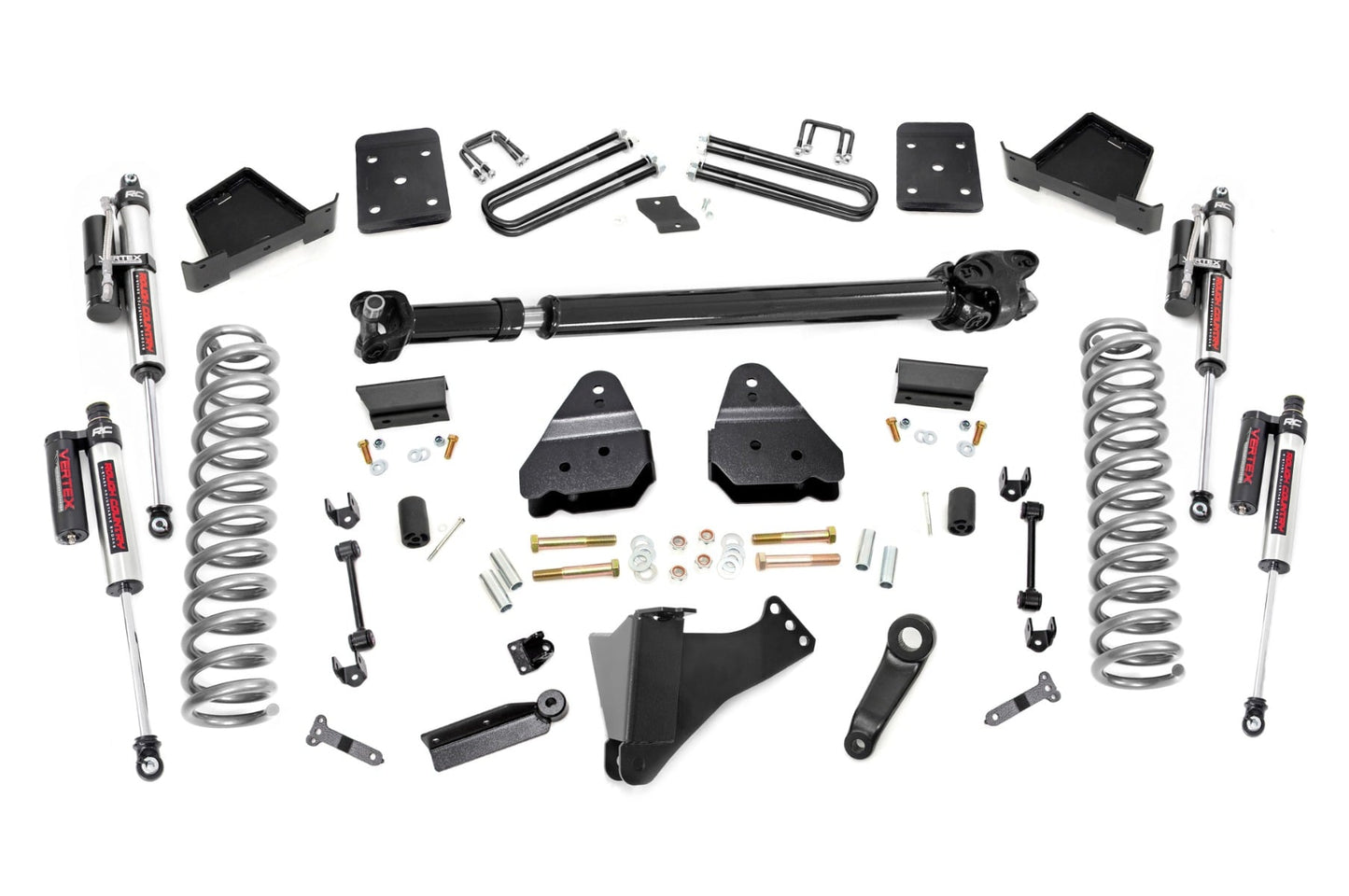6 Inch Lift Kit Diesel FR D/S Vertex Ford F-250/F-350 Super Duty (17-22) Rough Country