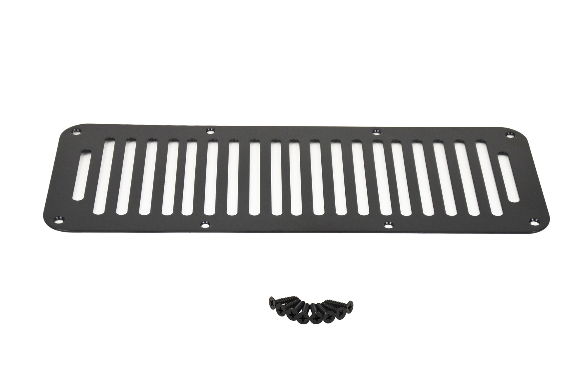Kentrol Jeep YJ Hood Vent 8 Holes 87-95 Wrangler TJ Powdercoat Black Kentrol