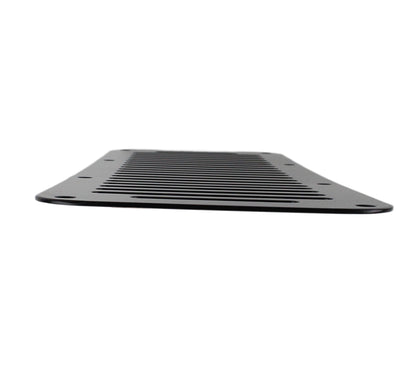 Jeep YJ Hood Vent 8 Holes 87-95 Wrangler TJ Powdercoat Black Kentrol-3