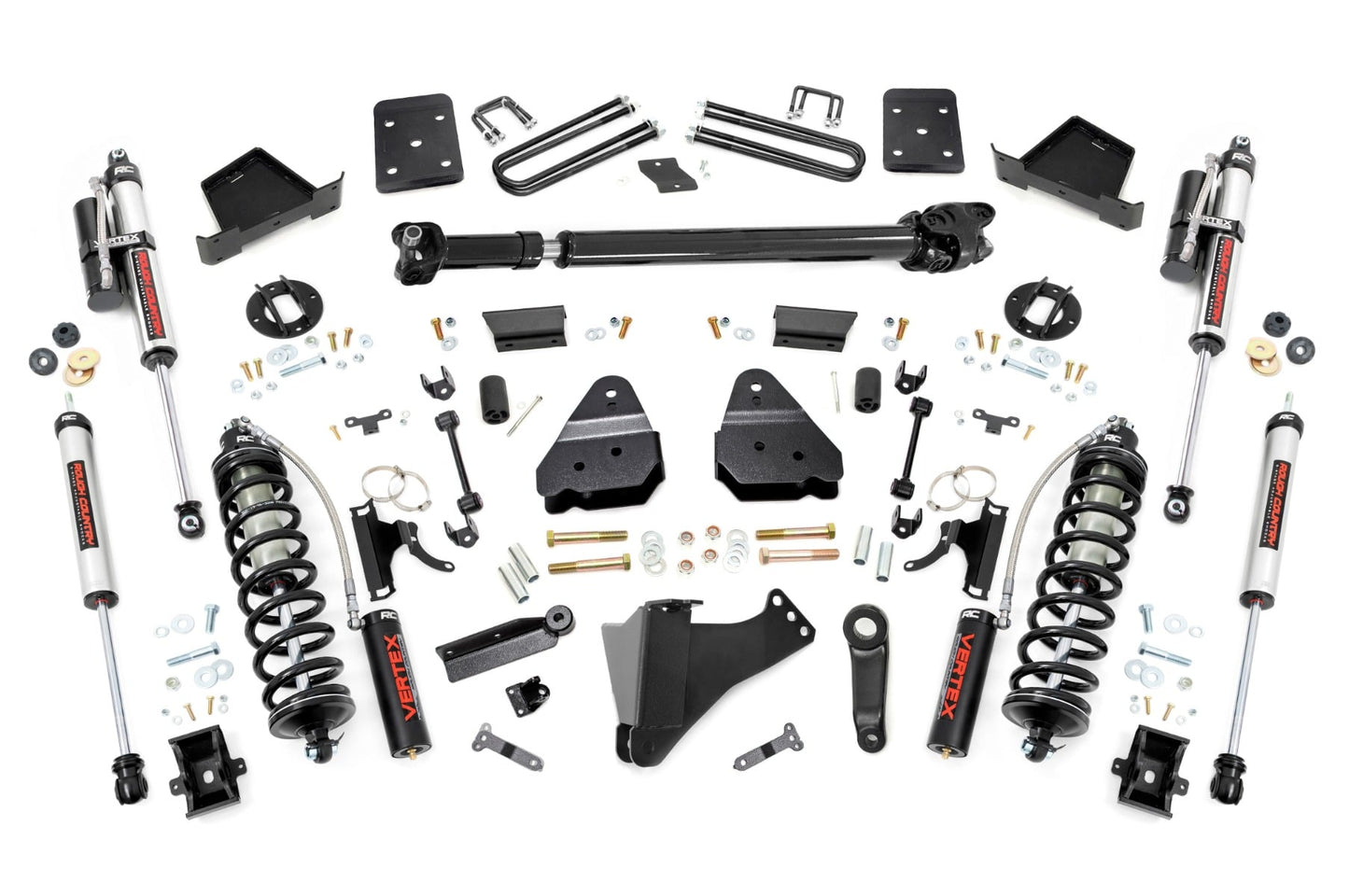 6 Inch Lift Kit Diesel FR D/S C/O Vertex Ford F-250/F-350 Super Duty (17-22) Rough Country