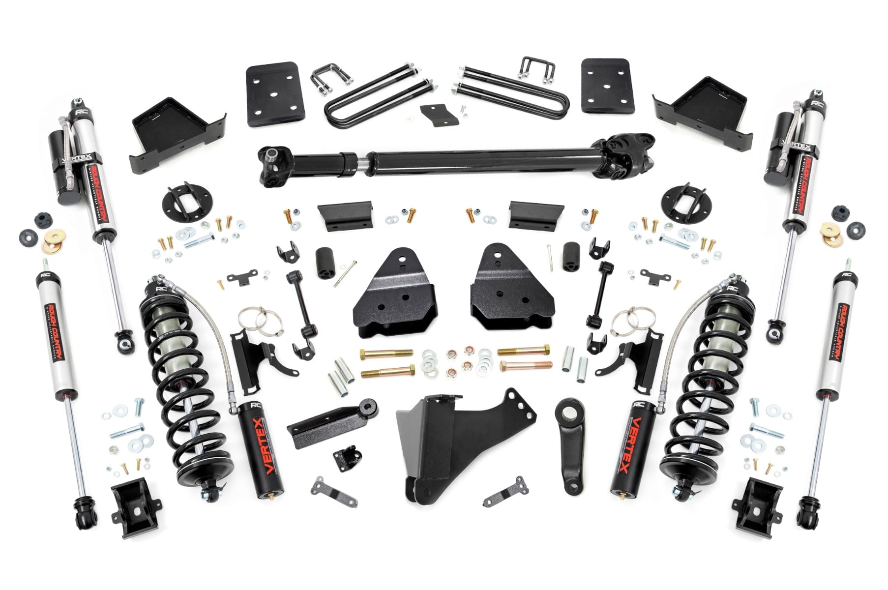 6 Inch Lift Kit Diesel FR D/S C/O Vertex Ford F-250/F-350 Super Duty (17-22) Rough Country