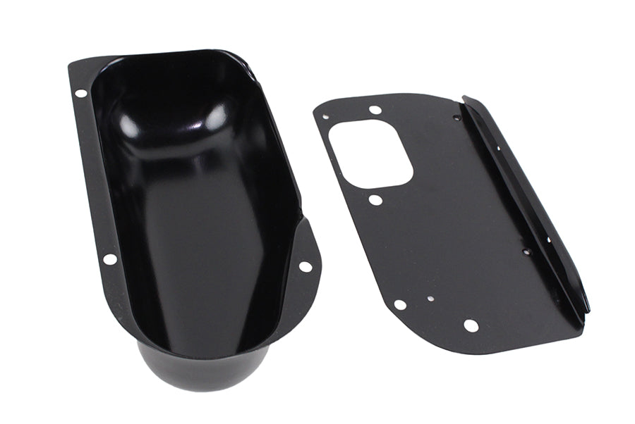 Kentrol Jeep CJ Wiper Motor Cover 76-86 CJ Powdercoat Black Kentrol