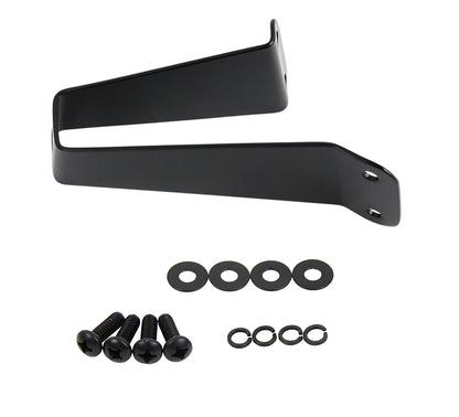 Jeep CJ/YJ Tailgate Tire Stop 76-95 CJ and Wrangler YJ Powdercoat Black Kentrol