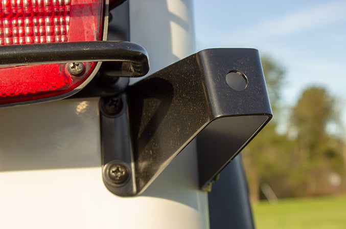 Kentrol Jeep CJ/YJ Tailgate Tire Stop  76-95 CJ and Wrangler YJ Powdercoat Black Kentrol