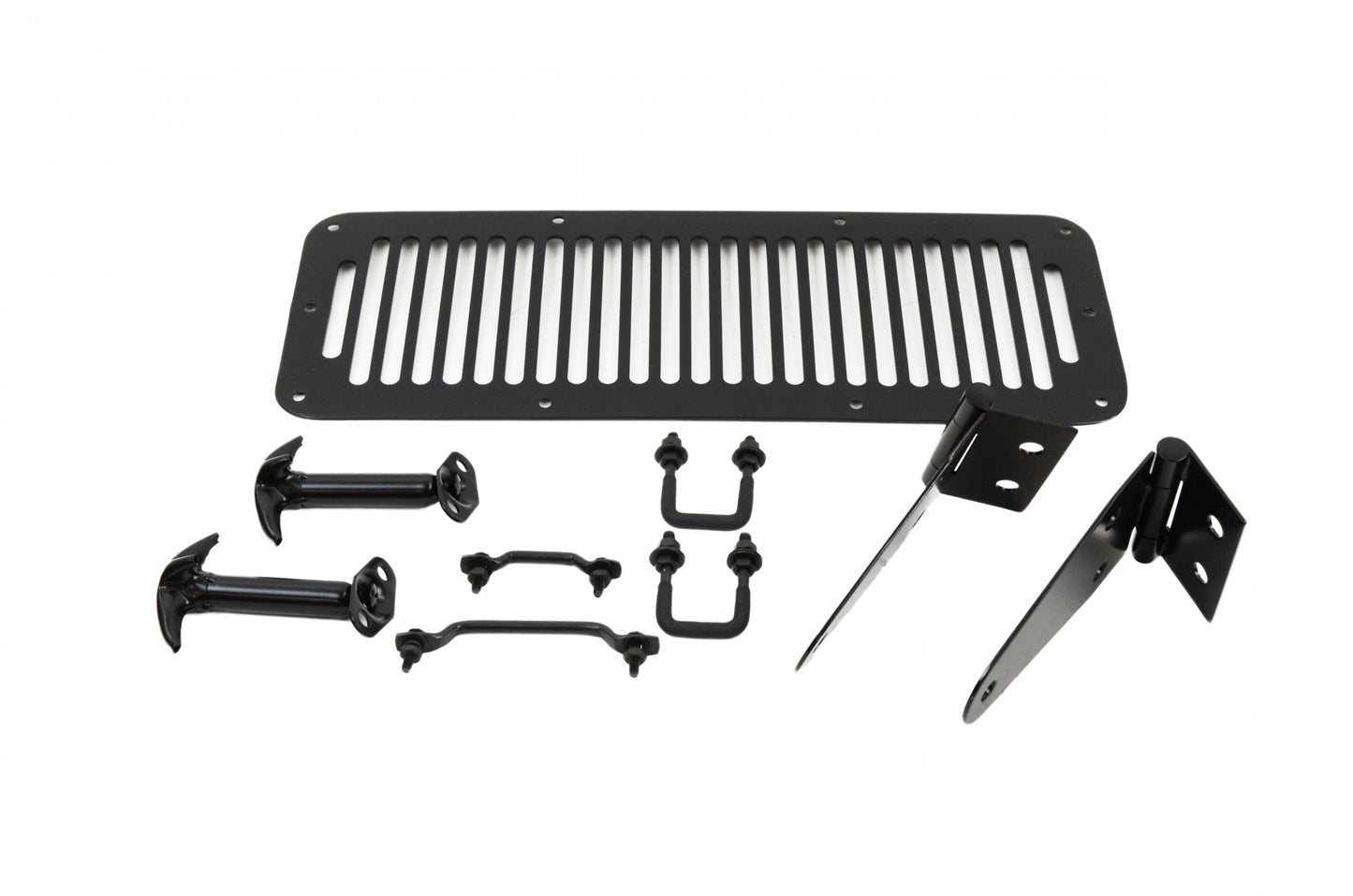 Kentrol Jeep CJ/YJ Hood Kit 78-95 CJ and Wrangler YJ Powdercoat Black Kentrol