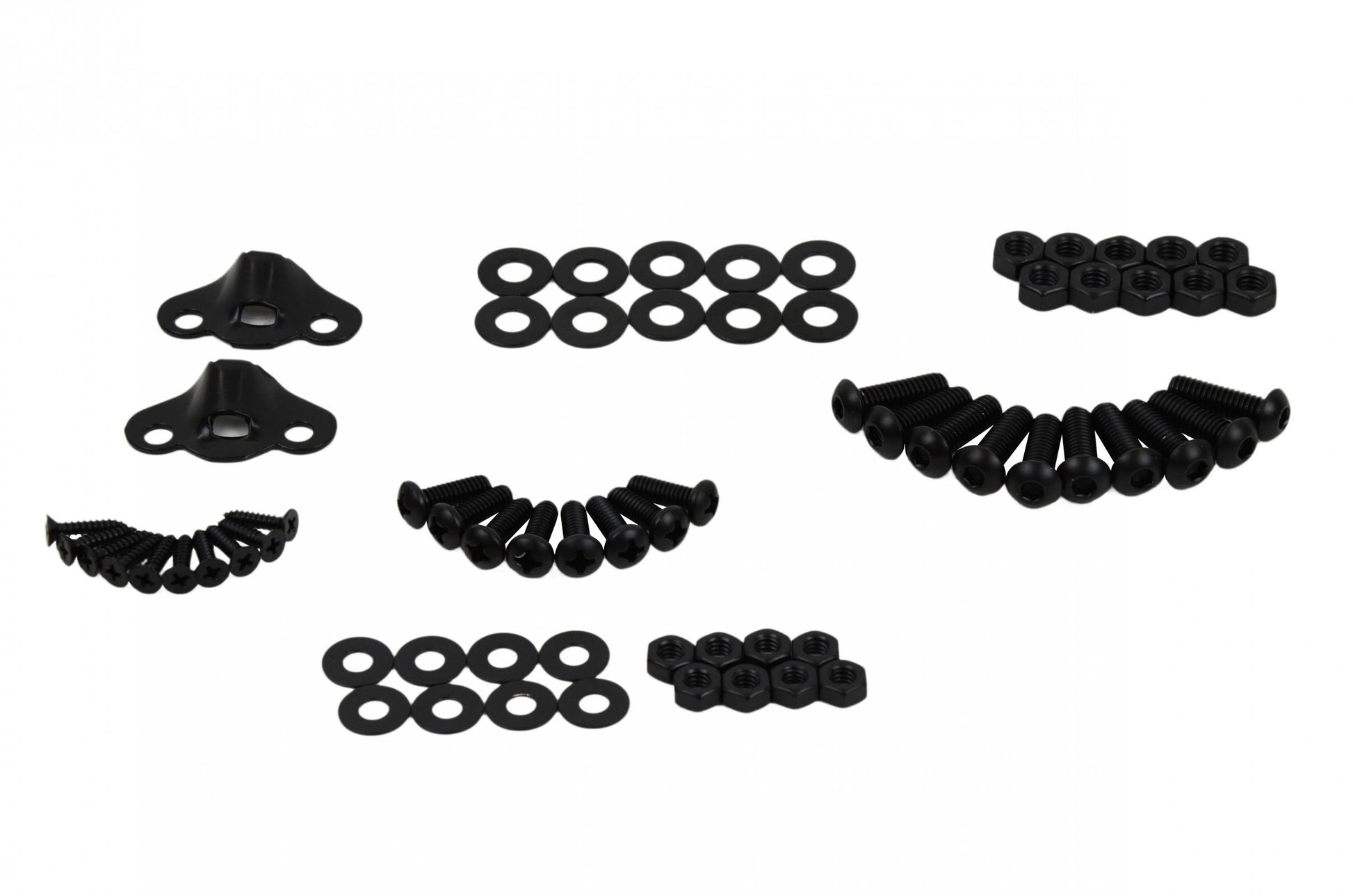 Kentrol Jeep CJ/YJ Hood Kit 78-95 CJ and Wrangler YJ Powdercoat Black Kentrol