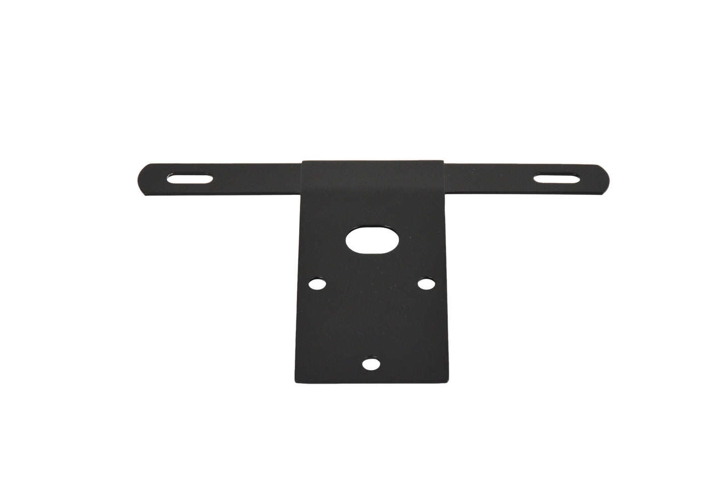 Kentrol Jeep CJ License Plate Bracket 76-86 CJ Powdercoat Black Kentrol