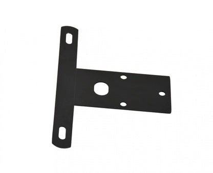 Jeep CJ License Plate Bracket 76-86 CJ Powdercoat Black Kentrol-2