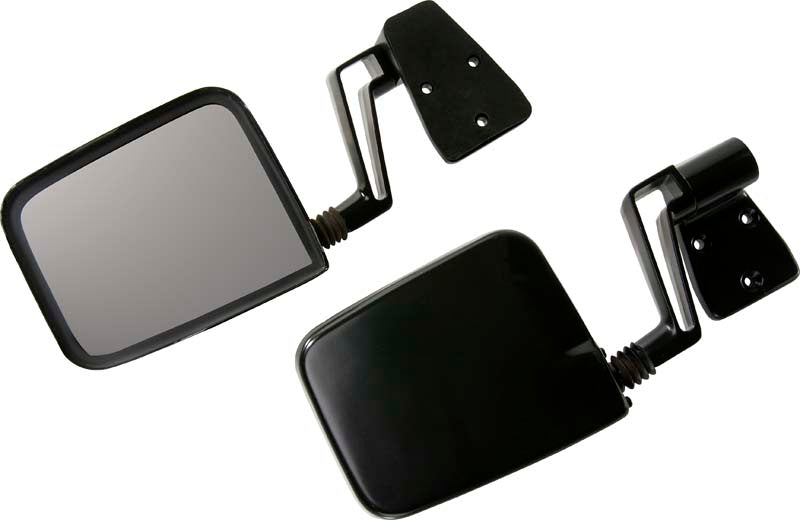 Kentrol Jeep YJ/TJ Mirror Kit Pair 88-06 Wrangler YJ/TJ Powdercoat Black Kentrol