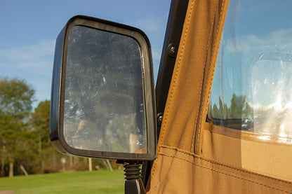 Jeep YJ/TJ Mirror Kit Pair 88-06 Wrangler YJ/TJ Powdercoat Black Kentrol-6