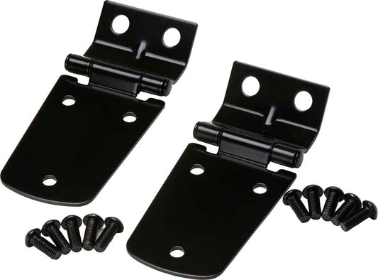 Kentrol Jeep TJ Hood Hinge Pair 97-06 Wrangler TJ Powdercoat Black Kentrol