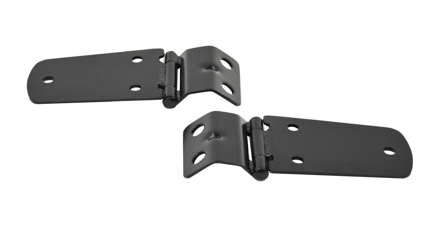 Kentrol Jeep TJ Hood Hinge Pair 97-06 Wrangler TJ Powdercoat Black Kentrol